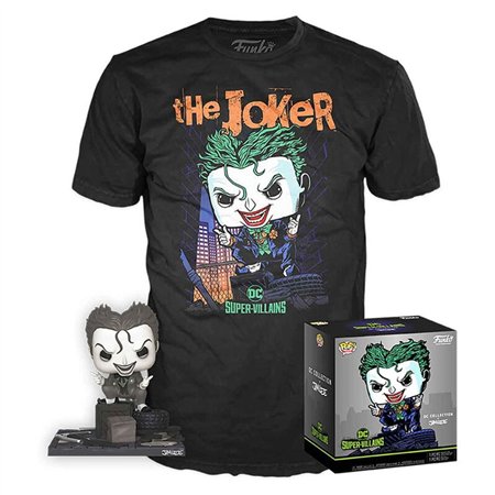 Funko Pop! DC Comics DC Jim Lee Joker + T-Shirt Size L
