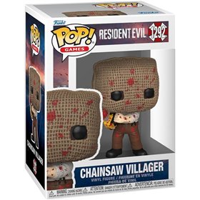 Funko Pop! Games Resident Evil Chainsaw Villager Bloody