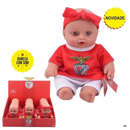 Bebé SL Benfica c/ Som 20cms