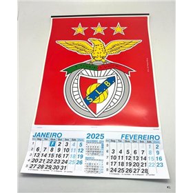 Calendario de Parede 2025 SL Benfica