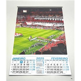 Calendario de Parede 2025 SL Benfica