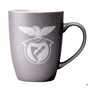 Caneca Veludo Prateada Benfica