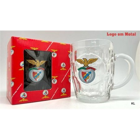 Caneca Cerveja Vidro SL Benfica 0,55CL