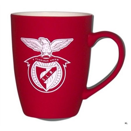 Caneca SL Benfica Abaulada Veludo