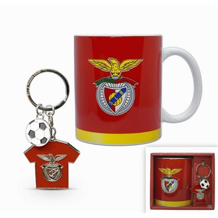 Conjunto Caneca +Porta Chave SL Benfica