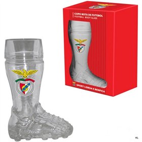 Caneca SL Benfica Bota em Vidro