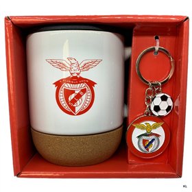 Caneca Base Cortiça + Porta Chave SL Benfica