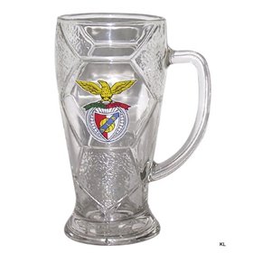 Caneca de Vidro 600ml SL Benfica