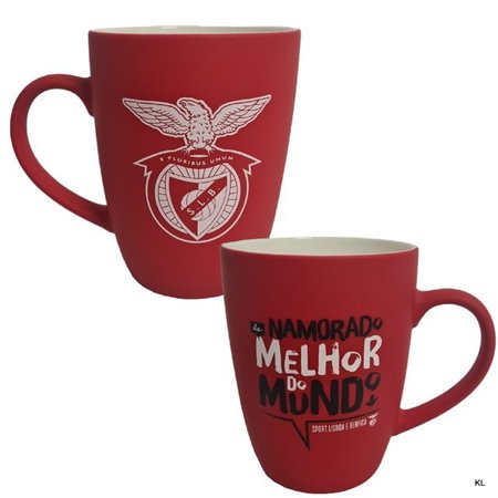 Caneca SL Benfica Veludo Super Namorado