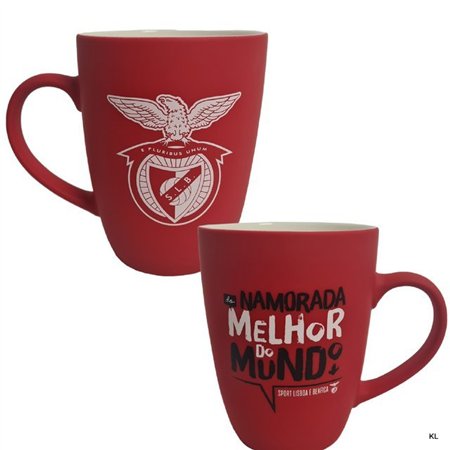 Caneca SL Benfica Veludo Namorada