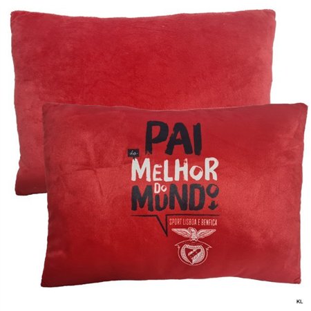 Almofada SL Benfica Dia do Pai 35x25cms