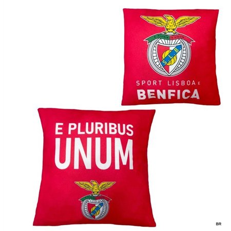 Almofada Peluche SL Benfica 40x40cms