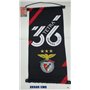Estandarte Tetracampeão Benfica (29x65 cms)