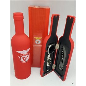 Conj. Vinho c/Acessorios SL Benfica