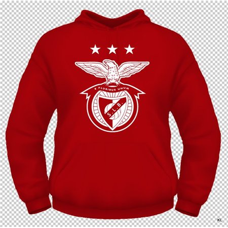 Sweat c/Capuz Benfica (Vermelho) (tam. M)