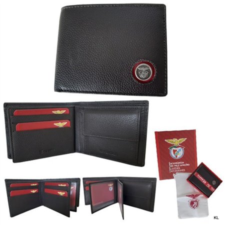 Carteira Pele SL Benfica