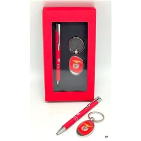 Conjunto Esferografica+Porta Chave SL Benfica