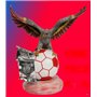 Águia Bola C/Galhardete c/Caixa SL Benfica 23cms