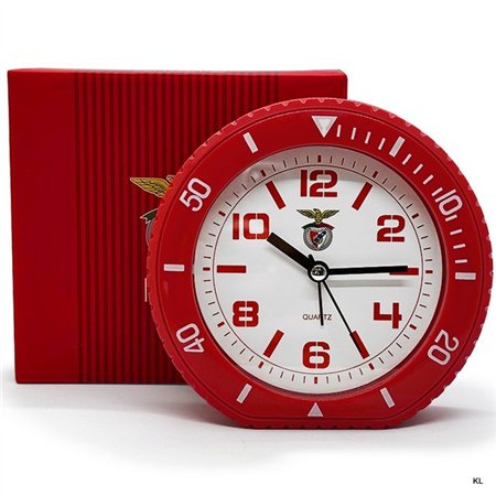 Despertador SL Benfica com Luz 13x12cms