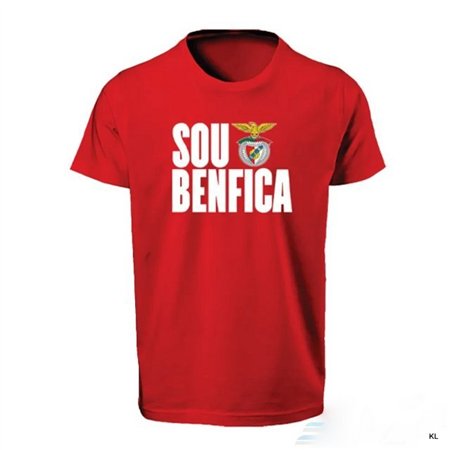 T-Shirt Benfica Algodão Adulto