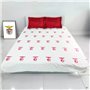 Conjunto Benfica Lençol+2 Fronhas Casal 100% Poliéster