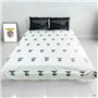 Conjunto Benfica Lençol+2 Fronhas Casal 100% Poliéster