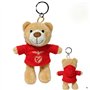 Porta Chave SL Benfica Peluche 12cms