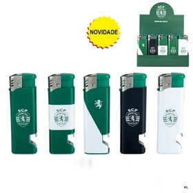 Pack de 5 Isqueiros Sporting CP c/ Abre Cápsulas