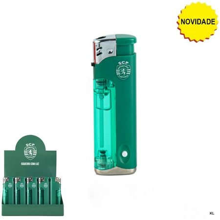 Pack de 5 Isqueiros Sporting CP c/Luz