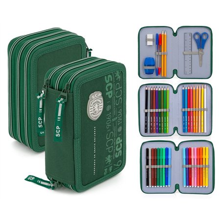 Estojo Sporting Completo Material Giotto