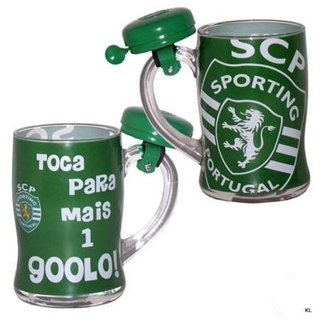Caneca Cerveja c/Campanhia Sporting CP