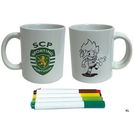 Caneca p/Colorir Sporting CP