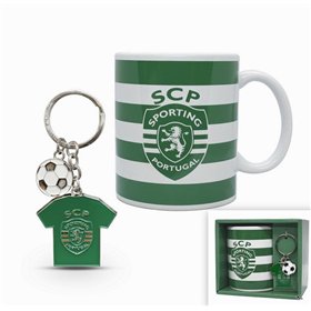 Conjunto Caneca +Porta Chave Sporting CP