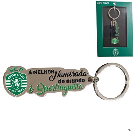 Porta Chave Dia dos Namorados Sporting CP