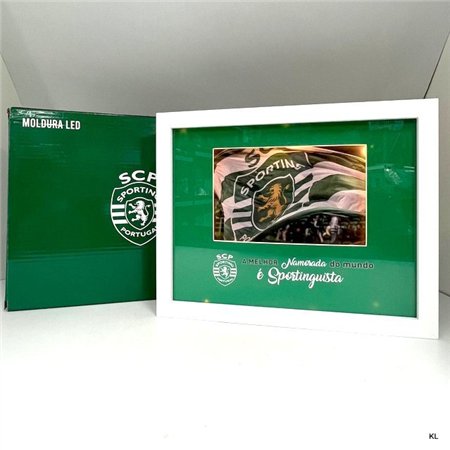 Moldura c/Luz Sporting CP Namorada