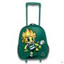Mochila Sporting CP 3D Jubas c/Rodas (Pre Escolar) 31cms