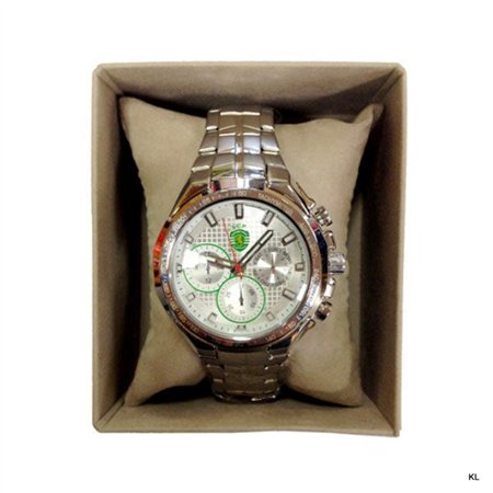 Relogio Bracelete Metal Sporting CP