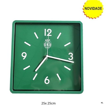 Relógio de Parede Sporting CP 25x25cms