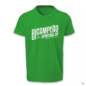 T-Shirt Sporting CP BiCampeão 24/25 Criança