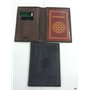 Carteira passaporte pele Sporting