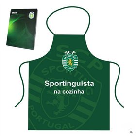 Avental Sporting CP "Sportinguista na Cozinha"