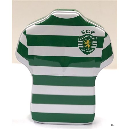 Mealheiro em Lata Camisola 21x17x4 cms Sporting CP