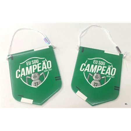 Galhardete Sporting Campeao 12x9 cms