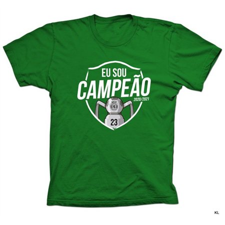 T-Shirt Eu Sou Campeao Sporting (tam. 9/11 anos)