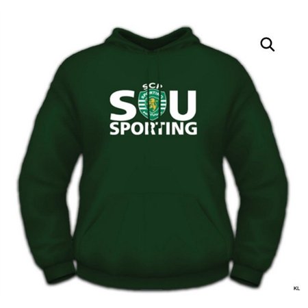 Sweat c/Capuz Sporting CP (Verde)