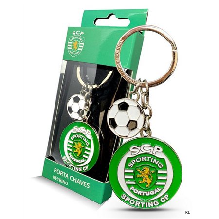 Porta Chave Logo c/Bola Sporting CP