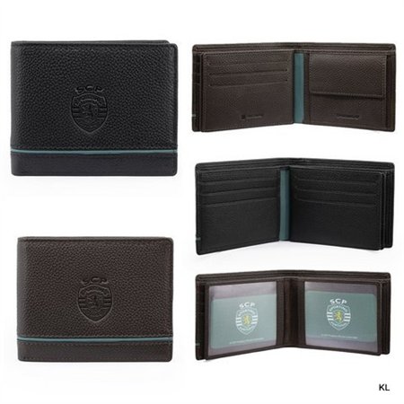 Carteira Pele Sporting CP