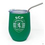 Copo Aluminio termico c/Palinha Sporting CP