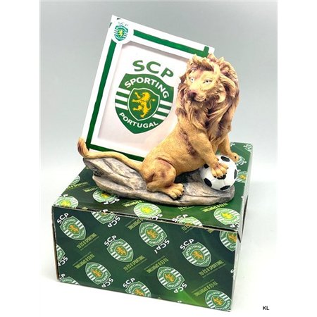 Leão com Moldura ( 10x15cms) Sporting CP