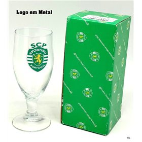 Copo Cerveja Vidro Sporting CP